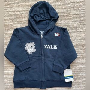 Yale Toddler Zip Hoodie Size 3T